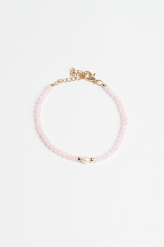 Bracelet Pink Beads